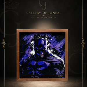 Batman Artwork (Dark Knight) contemporary resin artwork featured in Gallery of Joneal.